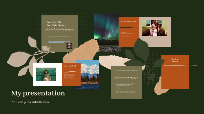 Into the wild by Olivia Stewart on Prezi