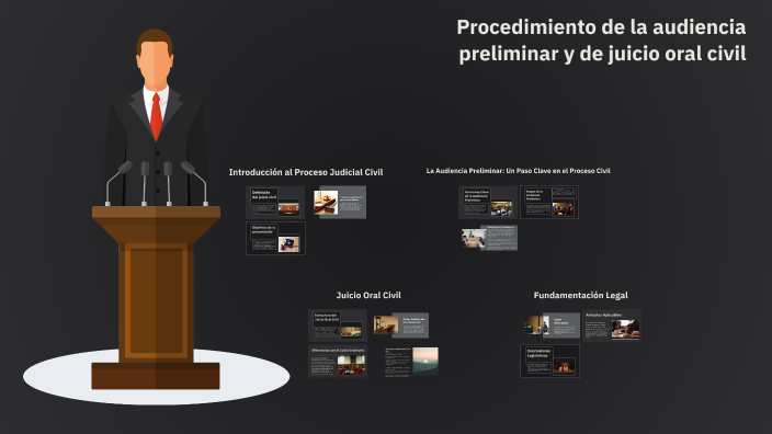 Procedimiento de la audiencia preliminar y de juicio oral civil by