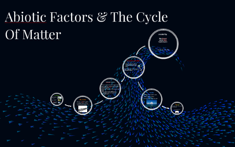 Abiotic Factors & The Cycle Of Matter by isabella socorro