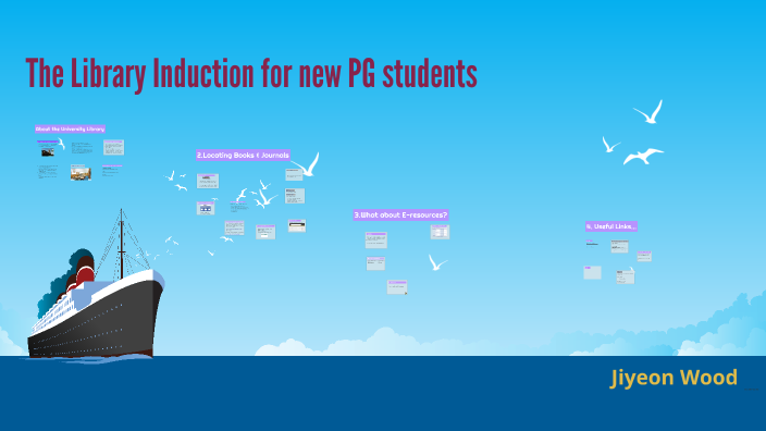Library Induction 2025/26 by Jiyeon Wood on Prezi