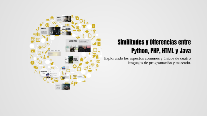 Similitudes y Diferencias entre Python, PHP, HTML y Java by Erick ...