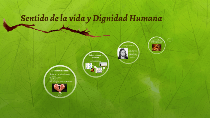 Sentido de la vida y Dignidad Humana by on Prezi
