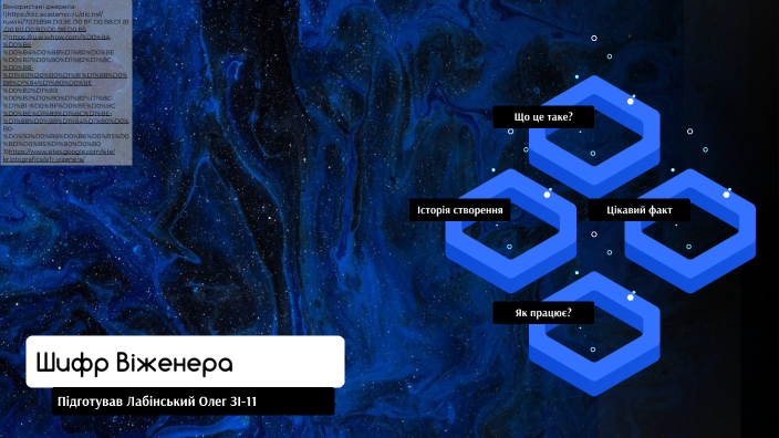 Шифр Віженера by Олег Лабінський on Prezi