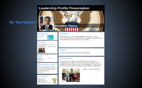 Leadership Profile Presentation by Duy Nguyen on Prezi