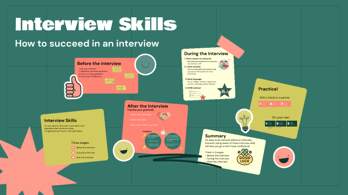 Interview skills by Evie Gray on Prezi