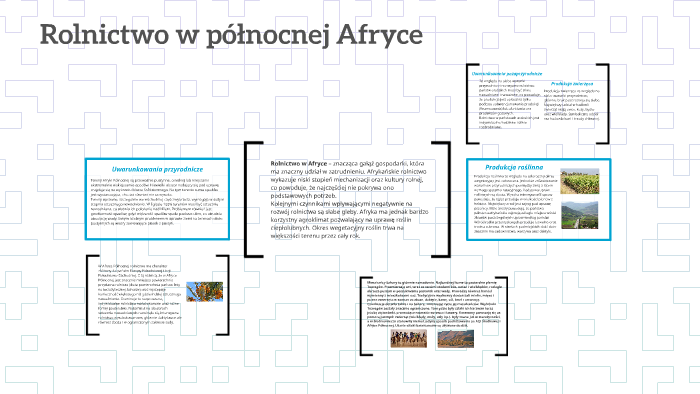 Rolnictwo w północnej Afryce by Anna Płachta on Prezi
