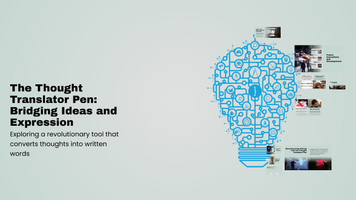 Though Translator The Thought Translator Pen: Bridging Ideas and Expression by Abdullah ...