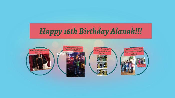 Happy Birthday Alanah by Regan Gatson on Prezi