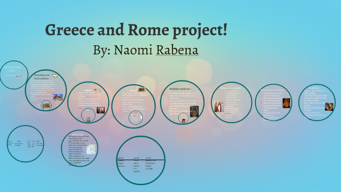 Greece and Rome project! by naomi rabena on Prezi
