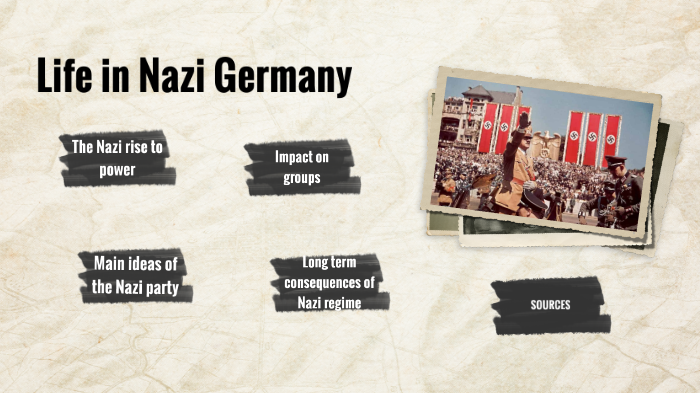Life in Nazi Germany by Zahra Hussain on Prezi
