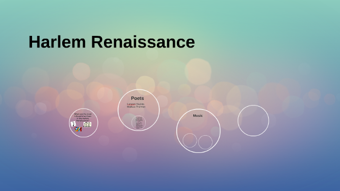 Harlem Renaissance by Chris Bell on Prezi
