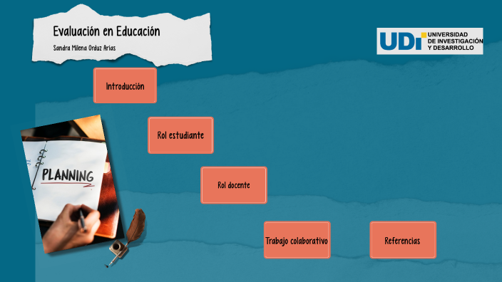 Evaluación en Educación by Sandra Orduz on Prezi
