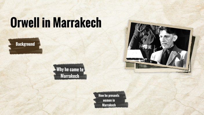 george orwell essay on marrakech
