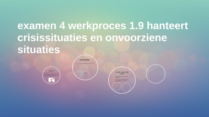 Onvoorziene Crisissituaties