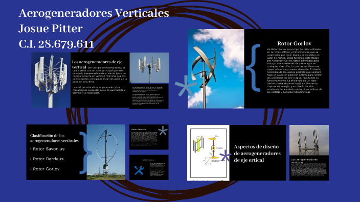 Tipos de Aerogeneradores Verticales by josue pitter on Prezi