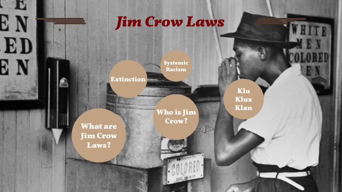 Jim Crow Laws By Nimish Gera 2007