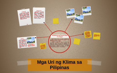 Ibat Ibang Uri Ng Panahon At Klima Sa Pilipinas