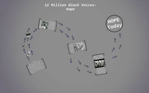 12 Million Black Voices (Journey of Hope) by Prerak Joshi on Prezi