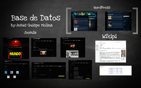 Base de Datos by Jesus Quispe on Prezi
