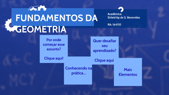 FUNDAMENTOS DA GEOMETRIA By Sirleid Benevides On Prezi