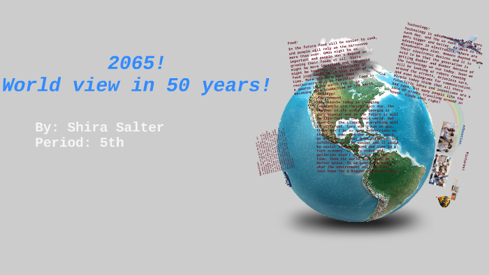 world in 50 years essay