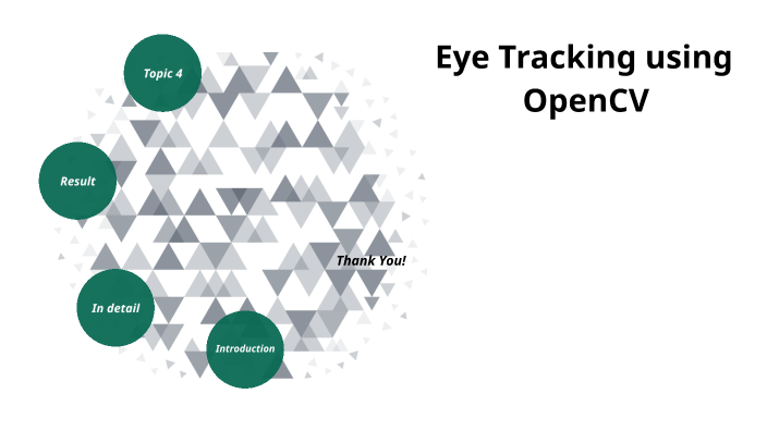 Eye Tracking Using Opencv by Shreedhar Murnal on Prezi