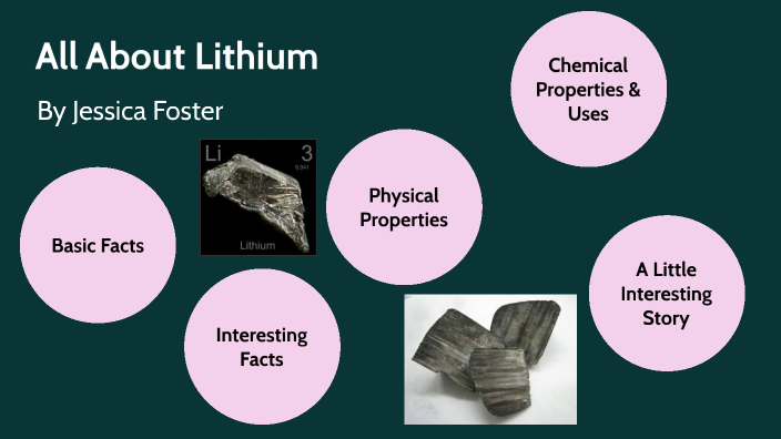 All About Lithium by Jessica Foster on Prezi Next