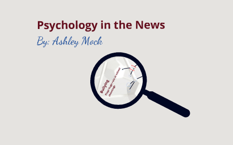 psychology in the news assignment