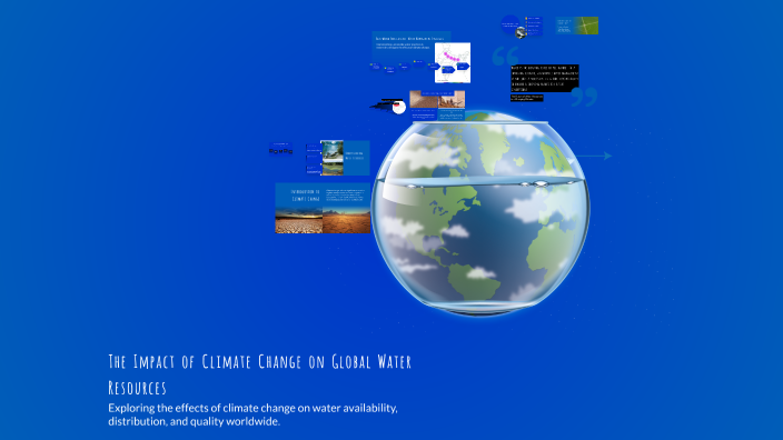 The Impact of Climate Change on Global Water Resources by SP Sukphan on ...