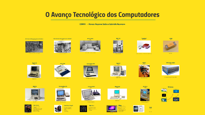 O Avanço Tecnológico dos Computadores by Rayanne Seára on Prezi Next