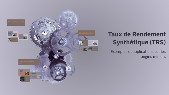 Taux de Rendement Synthétique (TRS) by Hamza Yihdih on Prezi