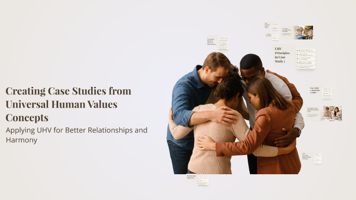 Creating Case Studies from Universal Human Values Concepts by Likhith D ...