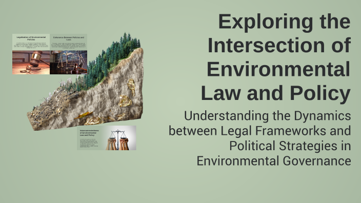 Exploring the Intersection of Environmental Law and Policy by Wu Guo on ...