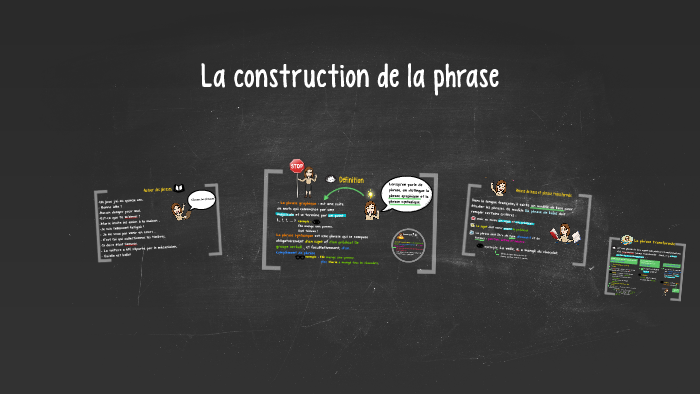 La construction de la phrase by eyett haj mansour on Prezi