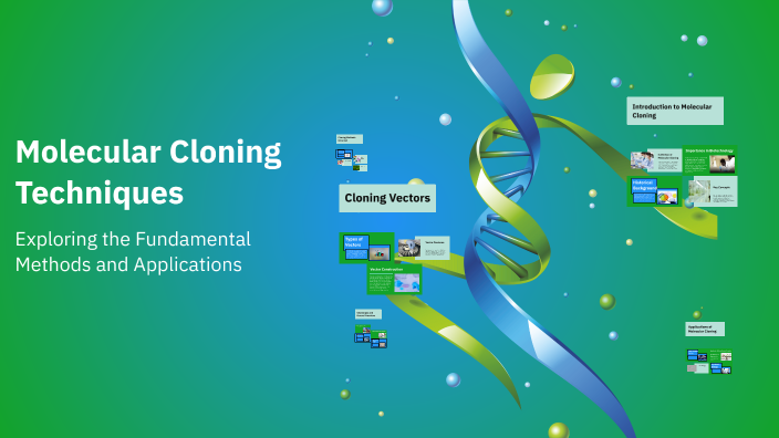 Molecular Cloning Techniques by Michael Gajhede on Prezi