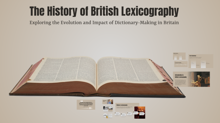 The History of British Lexicography by Dilnoza Sunnatova on Prezi