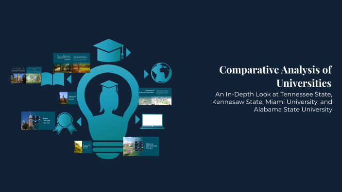Comparative Analysis of Universities by on Prezi