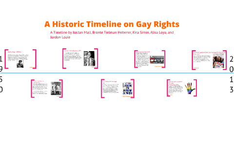 Gay Rights Timeline by Jordan M on Prezi