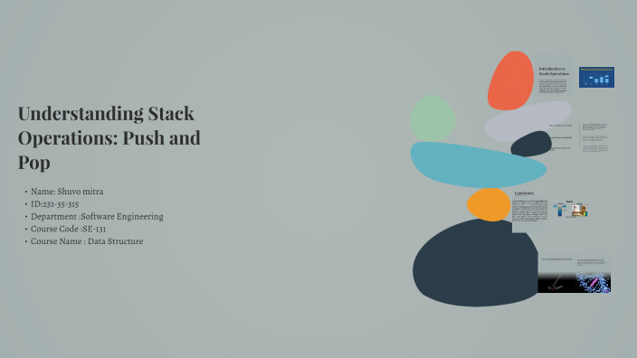 Understanding Stack Operations: Push and Pop by SHUVO Mitra on Prezi