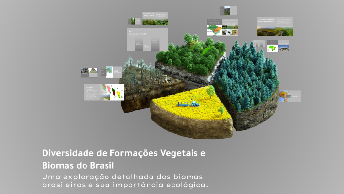 Diversidade de Formações Vegetais e Biomas do Brasil by ALISSON DE ...