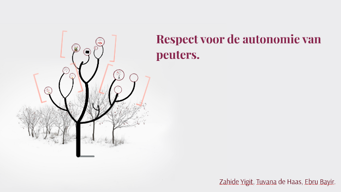 Respect voor de autonomie van peuters. by Ebru Bayir on Prezi