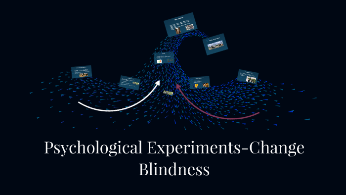 the change blindness experiments demonstrate