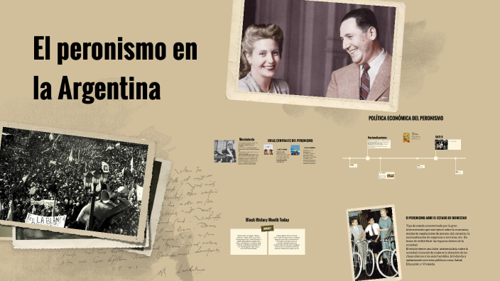 El peronismo en la Argentina by María Agustina Paz on Prezi