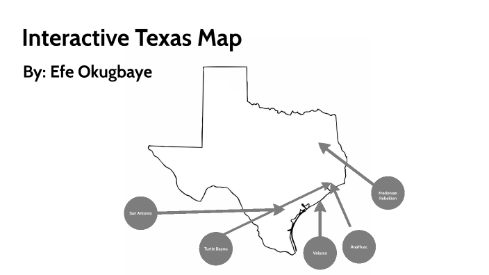 Interactive Texas Map by Efe Okugbaye on Prezi