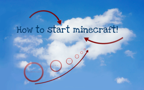 How to start minecraft. by logan walker
