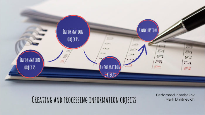 Создание и обработка информационных объектов презентация