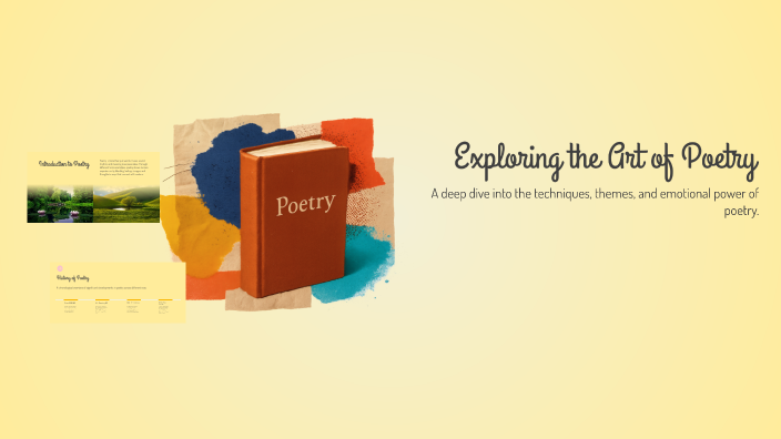 Exploring the Art of Poetry by Kentanne Tran on Prezi