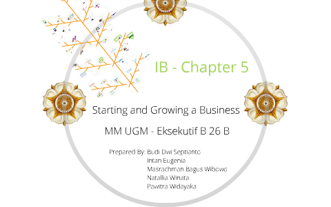 IB - Chapter 5 (starting And Growing A Business) By Budi Septianto On Prezi