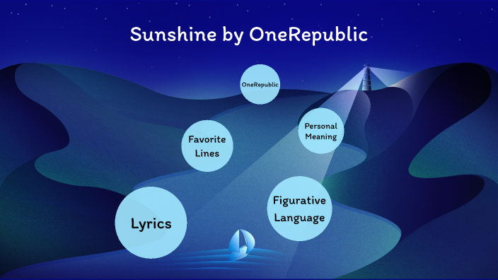 OneRepublic – Sunshine Lyrics