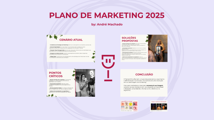PLANO DE MARKETING 2025 by André Machado on Prezi